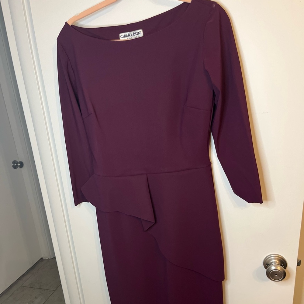 Chiara Boni La Petite Robe Designer Dress Rich Plum/Merlot